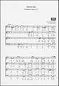 Aftonkvade SATB choral sheet music cover